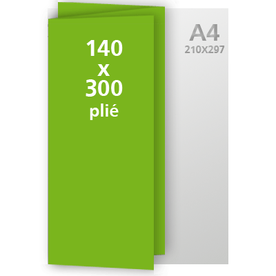 Personnaliser et commander Dpliant 3 volets Accordon 140x300 135g