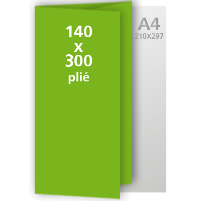 Personnaliser et commander Dpliant 3 volets Roul 140x300 135g